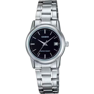 Casio Armbanduhr, LTP-V002D-1A, Silber, Grau, (Analoguhr, 25 mm) Casio Armbanduhr, LTP-V002D-1A, Silber, Grau, (Analoguhr, 25 mm)