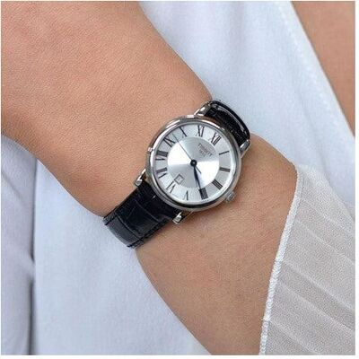 Tissot, Armbanduhr, Herrenuhr T1222071603300, Silber, Schwarz, (30 mm) Tissot, Armbanduhr, Herrenuhr T1222071603300, Silber, Schwarz, (30 mm)