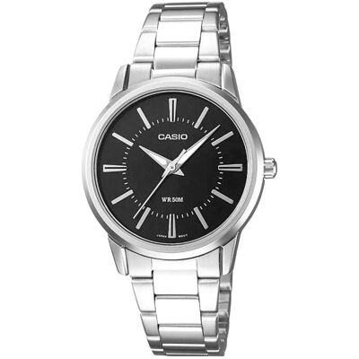 Casio Armbanduhr, Classic LTP1303D-1A, Silber, Schwarz, (Analoguhr, 30 mm) Casio Armbanduhr, Classic LTP1303D-1A, Silber, Schwarz, (Analoguhr, 30 mm)