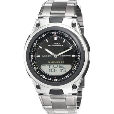 Casio Armbanduhr, Dual AW-80D-1AVDF, Schwarz, (40 mm) Casio Armbanduhr, Dual AW-80D-1AVDF, Schwarz, (40 mm)