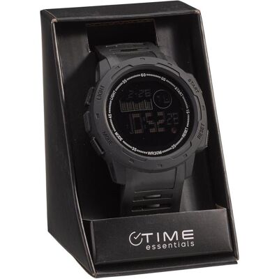 Essentials, Armbanduhr, Herren Sport Armbanduhr, Mehrfarbig, Schwarz, (Sportuhr) Essentials, Armbanduhr, Herren Sport Armbanduhr, Mehrfarbig, Schwarz, (Sportuhr)