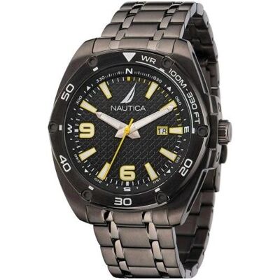 Nautica, Armbanduhr, NAPTCF204, Schwarz, (Analoguhr, 42 mm) Nautica, Armbanduhr, NAPTCF204, Schwarz, (Analoguhr, 42 mm)