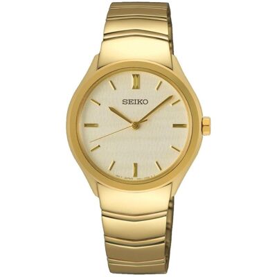 Seiko Armbanduhr, SUR552P1, Gold, (Analoguhr) Seiko Armbanduhr, SUR552P1, Gold, (Analoguhr)
