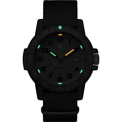 Luminox, Armbanduhr, Leatherback Sea Turtle Giant 0320 Series, Schwarz, Grün, (Analoguhr, Swiss Made, 44 mm) Luminox, Armbanduhr, Leatherback Sea Turtle Giant 0320 Series, Schwarz, Grün, (Analoguhr, Swiss Made, 44 mm)