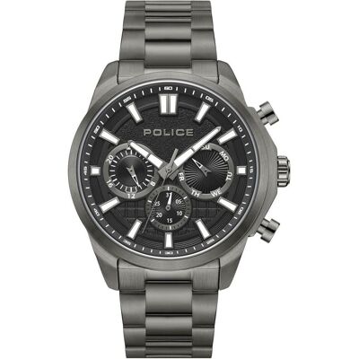 Police, Armbanduhr, Rangy, Grau, (Chronograph, 44 mm) Police, Armbanduhr, Rangy, Grau, (Chronograph, 44 mm)