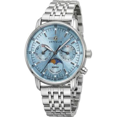 Zeppelin, Armbanduhr, 8637M3, Silber, (Analoguhr, 36 mm) Zeppelin, Armbanduhr, 8637M3, Silber, (Analoguhr, 36 mm)