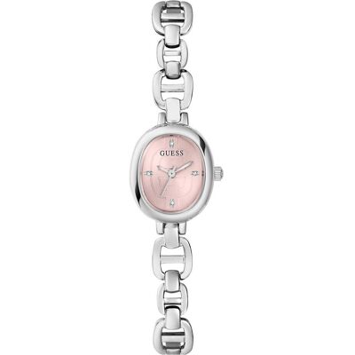 Guess Armbanduhr, GW0982L1 Vivian, Silber, Rosa, (Analoguhr, 20.50 mm) Guess Armbanduhr, GW0982L1 Vivian, Silber, Rosa, (Analoguhr, 20.50 mm)