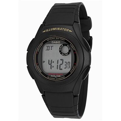 Casio Armbanduhr, F-200W-9A, Schwarz, (Digitaluhr, Sportuhr, 39 mm) Casio Armbanduhr, F-200W-9A, Schwarz, (Digitaluhr, Sportuhr, 39 mm)