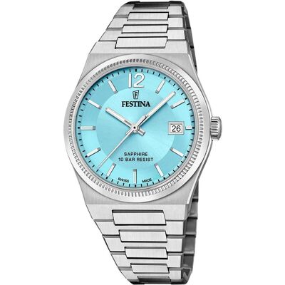 Festina, Armbanduhr, Swiss Made Frau, Blau, (Swiss Made) Festina, Armbanduhr, Swiss Made Frau, Blau, (Swiss Made)