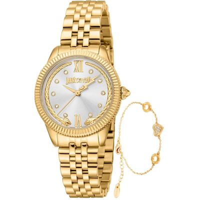 Just Cavalli, Armbanduhr, SET *** Error *** - JC1L315M0055, Gold, (Analoguhr, 30 mm) Just Cavalli, Armbanduhr, SET *** Error *** - JC1L315M0055, Gold, (Analoguhr, 30 mm)