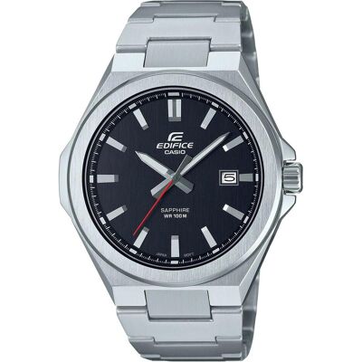 Casio Armbanduhr, Edifice, Silber, (Analoguhr, 45 mm) Casio Armbanduhr, Edifice, Silber, (Analoguhr, 45 mm)