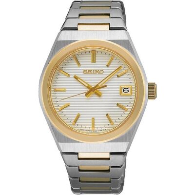 Seiko Armbanduhr, Essentials SUR578P1, Gold, Silber, (Analoguhr, 34 mm) Seiko Armbanduhr, Essentials SUR578P1, Gold, Silber, (Analoguhr, 34 mm)