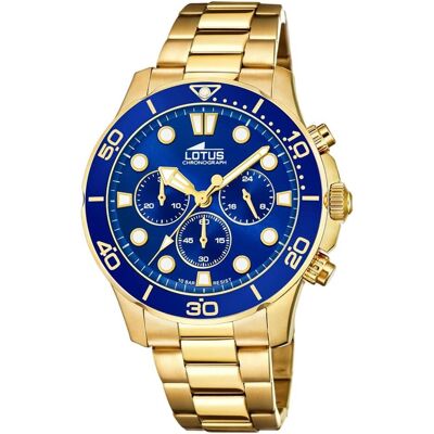 Lotus Armbanduhr, Excellent, Gold, (Chronograph, 44.50 mm) Lotus Armbanduhr, Excellent, Gold, (Chronograph, 44.50 mm)