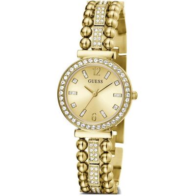 Guess Armbanduhr, Gala, Gold, (Analoguhr, 30 mm) Guess Armbanduhr, Gala, Gold, (Analoguhr, 30 mm)