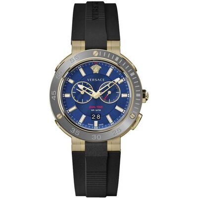 Versace, Armbanduhr, VECN00119 V-Extreme Pro Herrenuhr Dualtimer Versace, Armbanduhr, VECN00119 V-Extreme Pro Herrenuhr Dualtimer