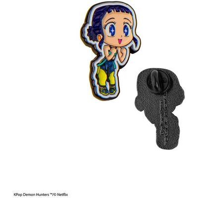 Cinereplicas, Anstecknadel, CIN KPOP DEMON HUNTERS Pin Zoey, Mehrfarbig Cinereplicas, Anstecknadel, CIN KPOP DEMON HUNTERS Pin Zoey, Mehrfarbig