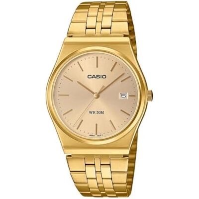 Casio Armbanduhr, Analoge Quarzuhr mit Edelstahlarmband für Herren, (Analoguhr) Casio Armbanduhr, Analoge Quarzuhr mit Edelstahlarmband für Herren, (Analoguhr)