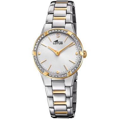 Lotus Armbanduhr, Womens Analogue Quartz Watch with Stainless Steel Bracelet 184551 Silver S Bracelet siliver strappy, Silber, (Analoguhr, 29 mm) Lotus Armbanduhr, Womens Analogue Quartz Watch with Stainless Steel Bracelet 184551 Silver S Bracelet siliver strappy, Silber, (Analoguhr, 29 mm)