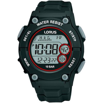 Lorus, Armbanduhr, R2329PX9, Schwarz, Grau, (Digitaluhr, 42 mm) Lorus, Armbanduhr, R2329PX9, Schwarz, Grau, (Digitaluhr, 42 mm)