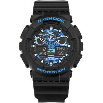 G-Shock, Armbanduhr, Orologio Standard Analogico-Digitale, Schwarz, (Analoguhr, Digitaluhr, Sportuhr, 55 mm) G-Shock, Armbanduhr, Orologio Standard Analogico-Digitale, Schwarz, (Analoguhr, Digitaluhr, Sportuhr, 55 mm)