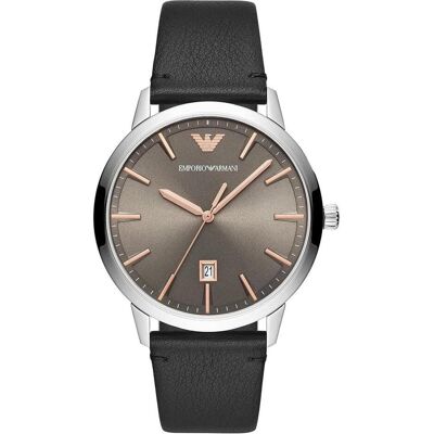 Giorgio Armani Emporio Armani, Armbanduhr, Herrenuhr, Silber, (Chronograph, 43 mm) Giorgio Armani Emporio Armani, Armbanduhr, Herrenuhr, Silber, (Chronograph, 43 mm)
