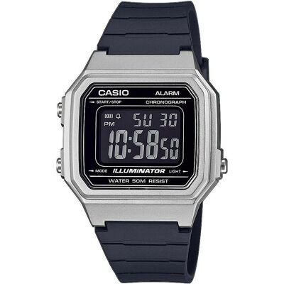 Casio Armbanduhr, W-217HM-7B, Schwarz, Grau, Silber, (Digitaluhr, 41 mm) Casio Armbanduhr, W-217HM-7B, Schwarz, Grau, Silber, (Digitaluhr, 41 mm)