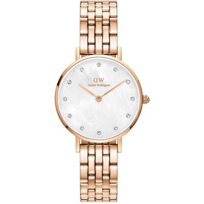 Daniel Wellington, Armbanduhr, Petite Lumine 5-Link DW00100613, Gold, (Analoguhr, 28 mm) Daniel Wellington, Armbanduhr, Petite Lumine 5-Link DW00100613, Gold, (Analoguhr, 28 mm)