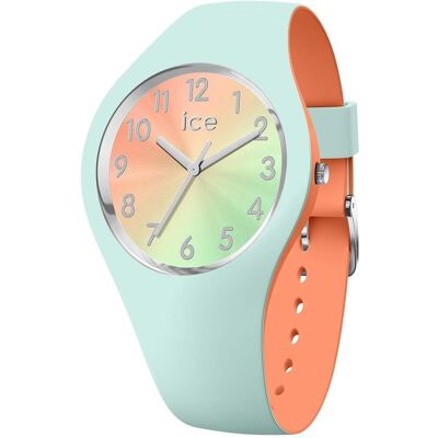ICE Watch, Armbanduhr, Ice Duo Chic Aqua Coral, Blau, Türkis, (Analoguhr, 34 mm) ICE Watch, Armbanduhr, Ice Duo Chic Aqua Coral, Blau, Türkis, (Analoguhr, 34 mm)