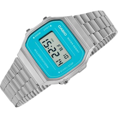 Casio Armbanduhr, Vintage, Silber, (Digitaluhr, 34 mm) Casio Armbanduhr, Vintage, Silber, (Digitaluhr, 34 mm)