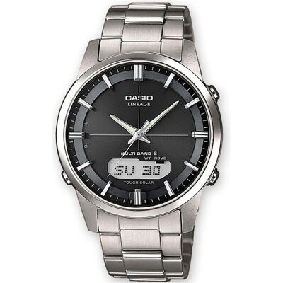 Casio Armbanduhr, Lcw-M170td-1aer, Silber, (Analoguhr, Funkuhr, Hybrid Uhr, 39.50 mm) Casio Armbanduhr, Lcw-M170td-1aer, Silber, (Analoguhr, Funkuhr, Hybrid Uhr, 39.50 mm)