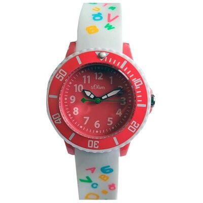 s.Oliver, Armbanduhr, SO-3771-PQ Kinderuhr, (Analoguhr) s.Oliver, Armbanduhr, SO-3771-PQ Kinderuhr, (Analoguhr)