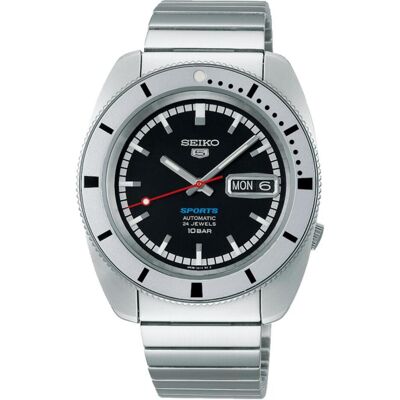 Seiko Armbanduhr, Sports, Silber, Schwarz, (Analoguhr, 38.50 mm) Seiko Armbanduhr, Sports, Silber, Schwarz, (Analoguhr, 38.50 mm)