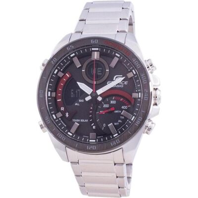 Casio Armbanduhr, Serie Edifice, Silber, (Chronograph, 51 mm) Casio Armbanduhr, Serie Edifice, Silber, (Chronograph, 51 mm)