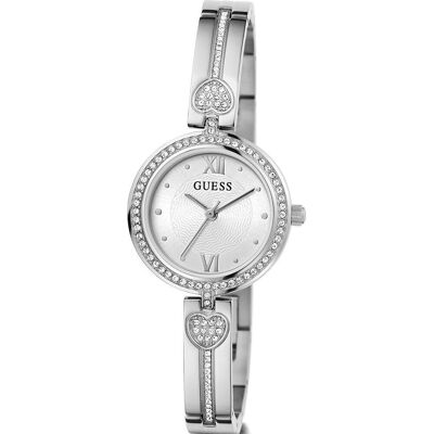 Guess Armbanduhr, LOVEY Armbanduhr, Silber, (Analoguhr, 27 mm) Guess Armbanduhr, LOVEY Armbanduhr, Silber, (Analoguhr, 27 mm)