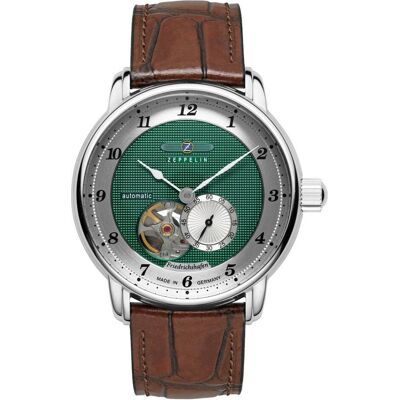 Zeppelin, Armbanduhr, Uhr Friedrichshafen 85662 40mm, Silber, (Analoguhr, 40 mm) Zeppelin, Armbanduhr, Uhr Friedrichshafen 85662 40mm, Silber, (Analoguhr, 40 mm)