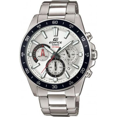 Casio Armbanduhr, Edifice EFV 570D-7A, Silber, (Chronograph, 44 mm) Casio Armbanduhr, Edifice EFV 570D-7A, Silber, (Chronograph, 44 mm)