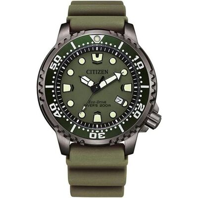 Citizen Armbanduhr, Eco-Drive Promaster Diver BN0157-11X, Grün, (Lünette drehbar links, Taucheruhr, 44 mm) Citizen Armbanduhr, Eco-Drive Promaster Diver BN0157-11X, Grün, (Lünette drehbar links, Taucheruhr, 44 mm)