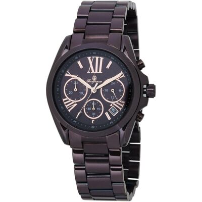 Burgmeister, Armbanduhr, ladies analog quartz watch with stainless steel coated bracelet BM337095, (Analoguhr) Burgmeister, Armbanduhr, ladies analog quartz watch with stainless steel coated bracelet BM337095, (Analoguhr)