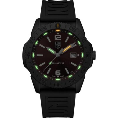 Luminox, Armbanduhr, PACIFIC DIVER 3120 SERIES, Schwarz, Rot, (Analoguhr, 44 mm) Luminox, Armbanduhr, PACIFIC DIVER 3120 SERIES, Schwarz, Rot, (Analoguhr, 44 mm)
