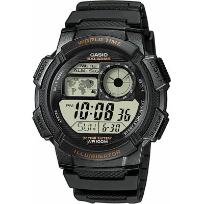 Casio Armbanduhr, Illuminator, Schwarz, Grau, (Digitaluhr, 44 mm) Casio Armbanduhr, Illuminator, Schwarz, Grau, (Digitaluhr, 44 mm)