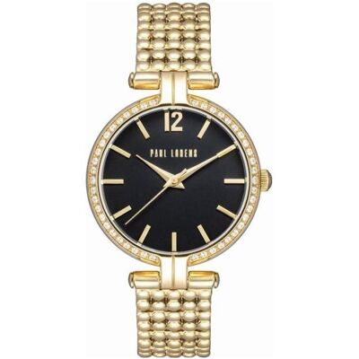 Paul Lorens, Armbanduhr, Women's Watch PL11378B2-1D1 + BOX, Gold, Schwarz, (Analoguhr, 36 mm) Paul Lorens, Armbanduhr, Women's Watch PL11378B2-1D1 + BOX, Gold, Schwarz, (Analoguhr, 36 mm)