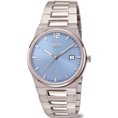 Boccia, Armbanduhr, Titanium - Classic 3661-01, Silber, (Analoguhr, 39 mm) Boccia, Armbanduhr, Titanium - Classic 3661-01, Silber, (Analoguhr, 39 mm)