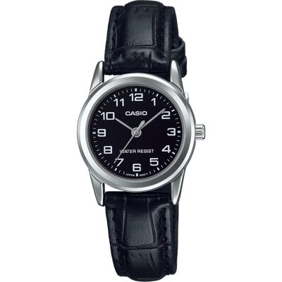 Casio Armbanduhr, LTP-V001L-1B, Schwarz, (25 mm) Casio Armbanduhr, LTP-V001L-1B, Schwarz, (25 mm)