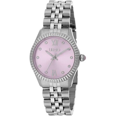 Liu Jo, Armbanduhr, orologio solo tempo donna Liujo Tiny casual cod TLJ1135, Violett, Grau, Silber, (Analoguhr, 30 mm) Liu Jo, Armbanduhr, orologio solo tempo donna Liujo Tiny casual cod TLJ1135, Violett, Grau, Silber, (Analoguhr, 30 mm)