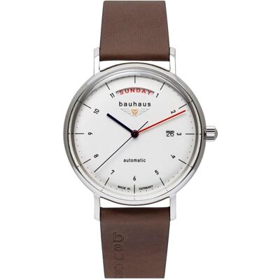 Bauhaus, Armbanduhr, 2162-1 Classic, Braun, (Analoguhr, 41 mm) Bauhaus, Armbanduhr, 2162-1 Classic, Braun, (Analoguhr, 41 mm)