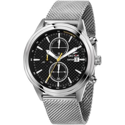 Sector, Armbanduhr, No Limits Chronograph, Limited Edition, Multifunktional, Silber, (45 mm) Sector, Armbanduhr, No Limits Chronograph, Limited Edition, Multifunktional, Silber, (45 mm)