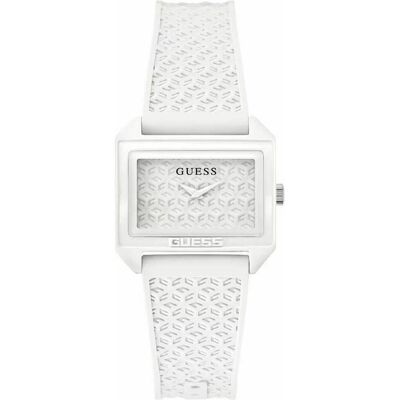 Guess Armbanduhr, Laikrodis Watches LADIES GW0677L1, Weiss, (Analoguhr, 33 mm) Guess Armbanduhr, Laikrodis Watches LADIES GW0677L1, Weiss, (Analoguhr, 33 mm)