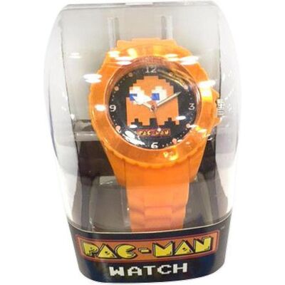 Bandai, Armbanduhr, Namco Entertainment Pacman Watch - Orange Ghost, Orange, (Analoguhr) Bandai, Armbanduhr, Namco Entertainment Pacman Watch - Orange Ghost, Orange, (Analoguhr)
