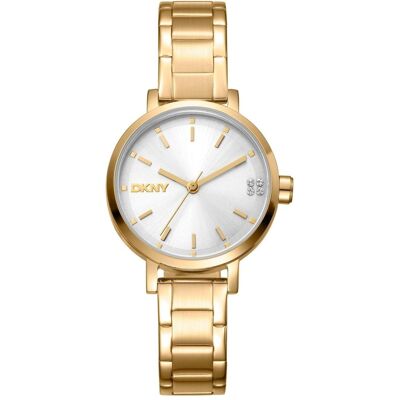 DKNY, Armbanduhr, Soho Glitz - DK1L038M0055, Gold, (Analoguhr, 30 mm) DKNY, Armbanduhr, Soho Glitz - DK1L038M0055, Gold, (Analoguhr, 30 mm)
