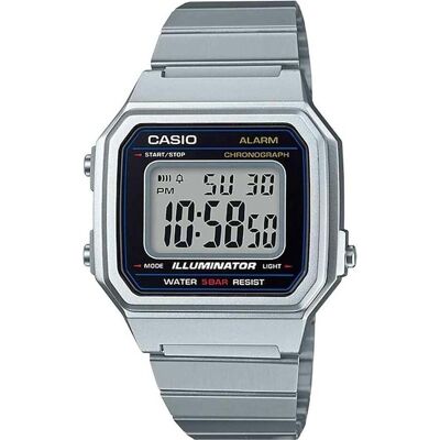 Casio Armbanduhr, B650WD-1A, Schwarz, Grau, Silber, (Chronograph, Digitaluhr, 41 mm) Casio Armbanduhr, B650WD-1A, Schwarz, Grau, Silber, (Chronograph, Digitaluhr, 41 mm)